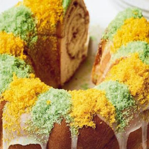 Nadiya Hussain Praline King Cake Recipe |BBC2 Nadiya Bakes-image
