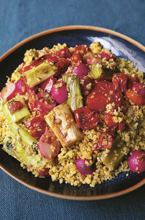 Nigella Lawson Spiced Bulgur Wheat Veg Recipe| BBC2 Cook, Eat, Repeat