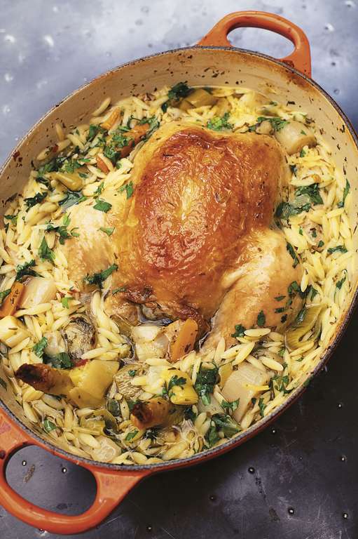Nigella Lawson's Chicken with Lemon and Orzo | Cook, Eat, Repeat