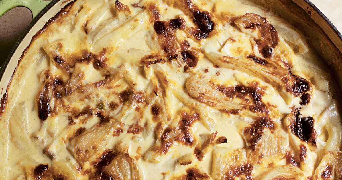 Nigella Lawson's Fennel Gratin Recipe |Sunday Roast Side Dish-image
