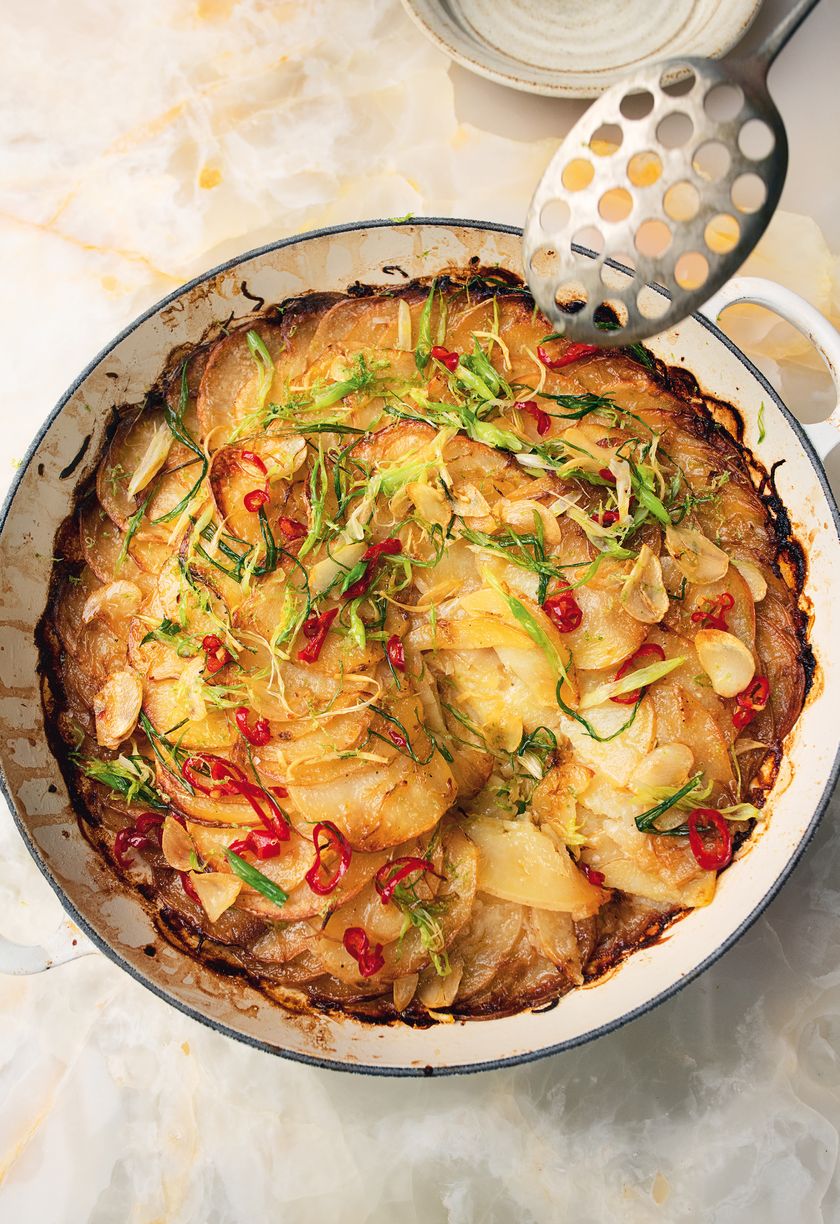 Lime & Coconut Potato Gratin from Ottolenghi FLAVOUR