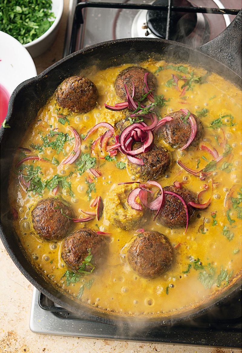 Tofu Meatball Korma vegetarian ottolenghi flavour cookbook