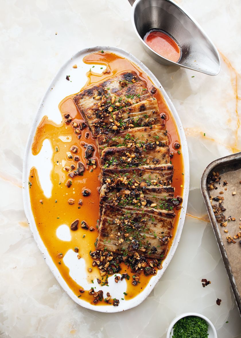 Turnip Cake from Ottolenghi FLAVOUR