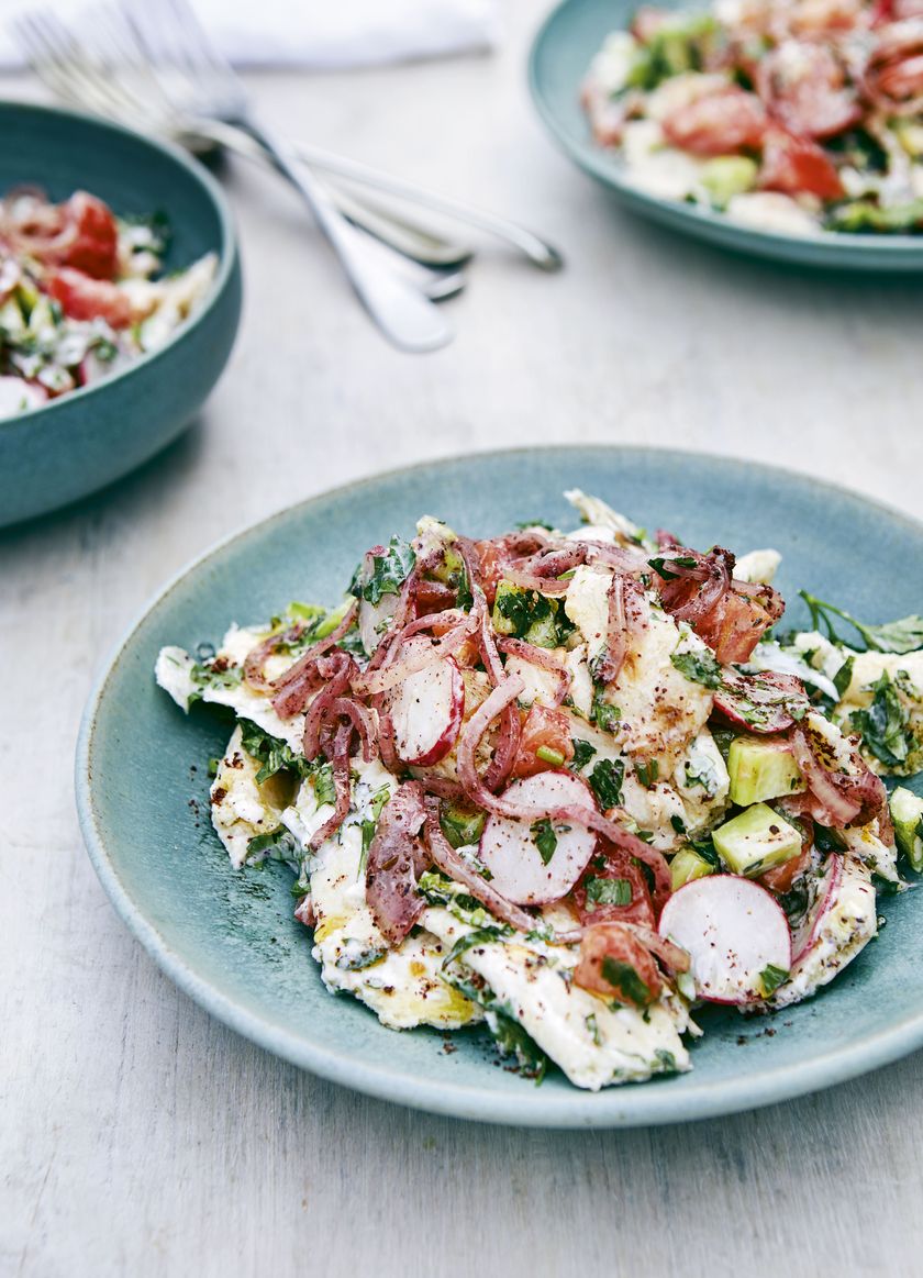 Recipes from Palestine | Buttermilk Fattoush Salad