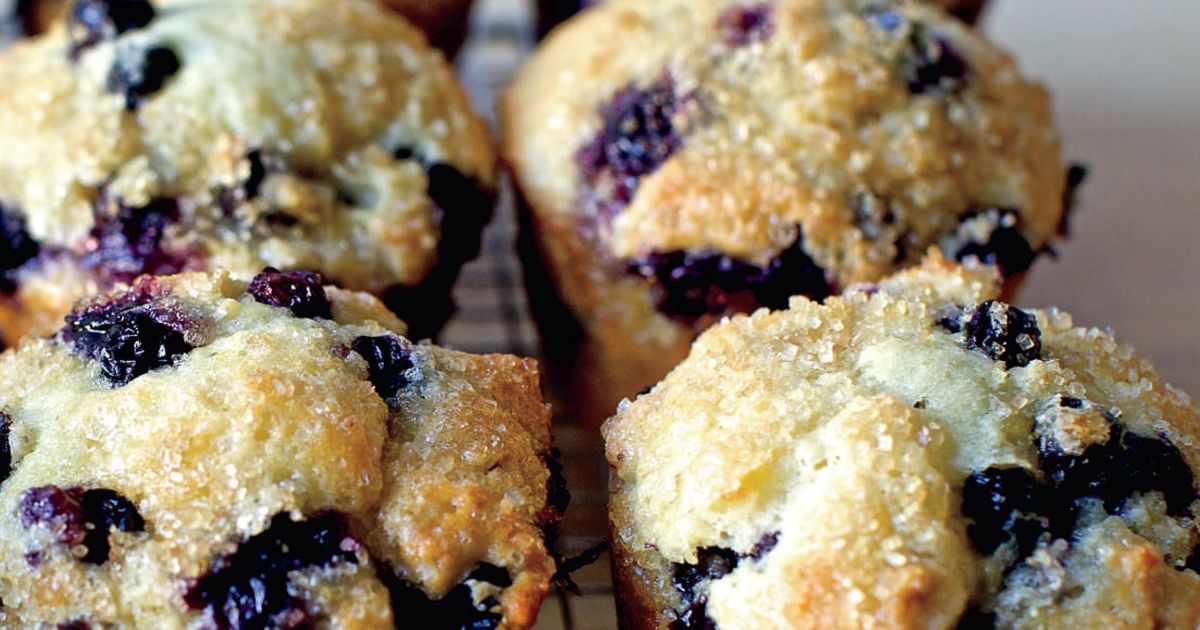 Perfect Blueberry Muffins