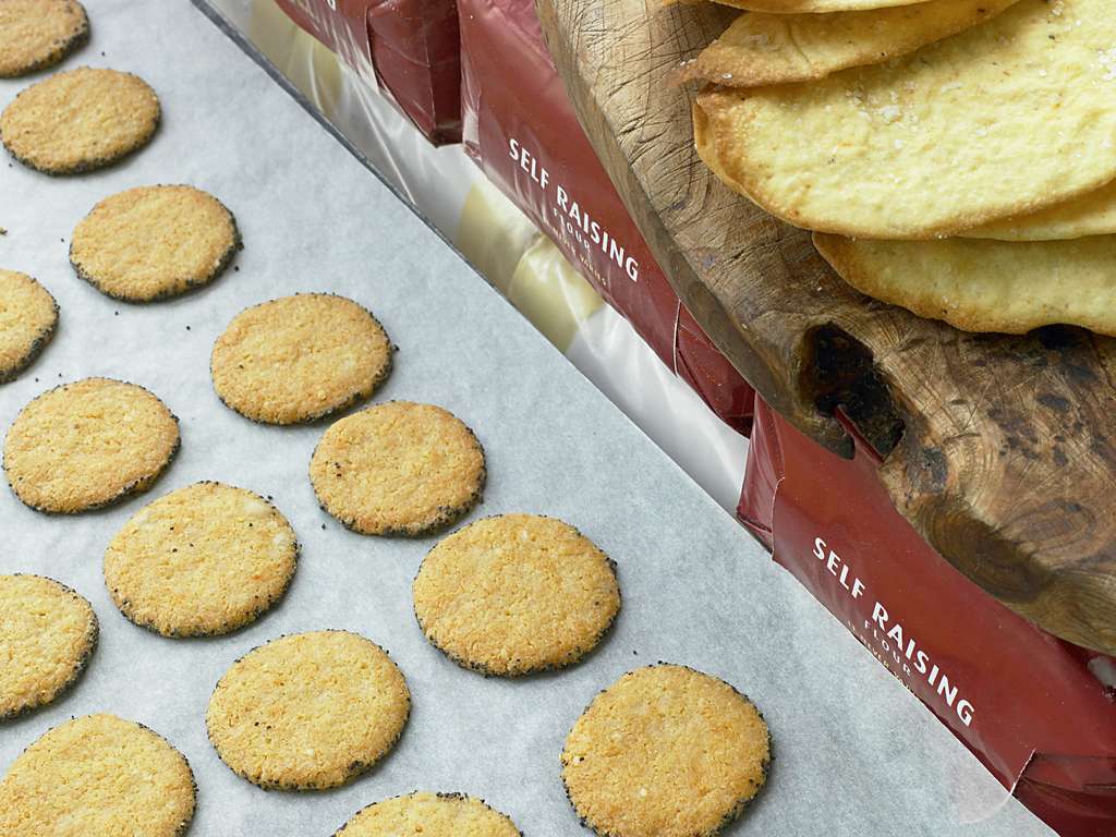 Parmesan And Poppy Biscuits The Happy Foodie