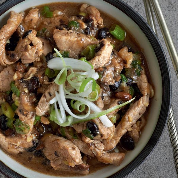 Pork with Black Bean Sauce - The Happy Foodie
