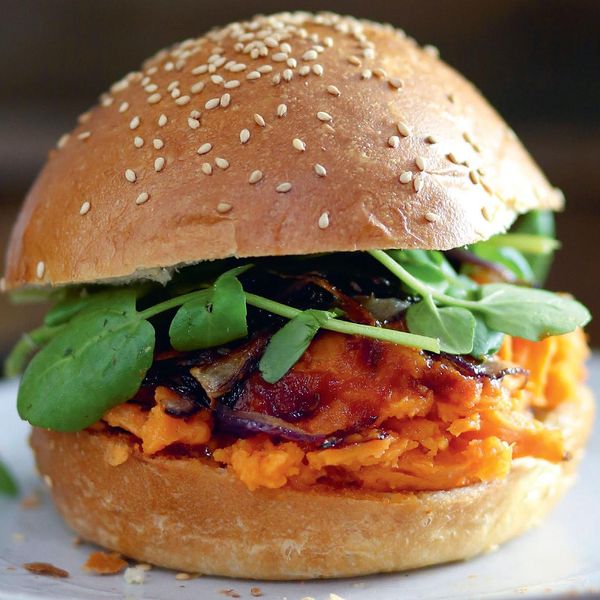 Vegetarian Pulled Pumpkin Burger Recipe For Autumn Winter Abel Cole