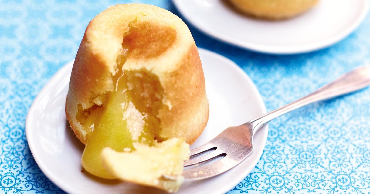 Lemon Lava Cakes The Happy Foodie