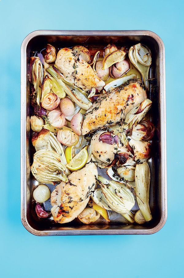 Quick, Healthy One-Tray Oven Chicken Recipes | Mary Berry Jamie Oliver