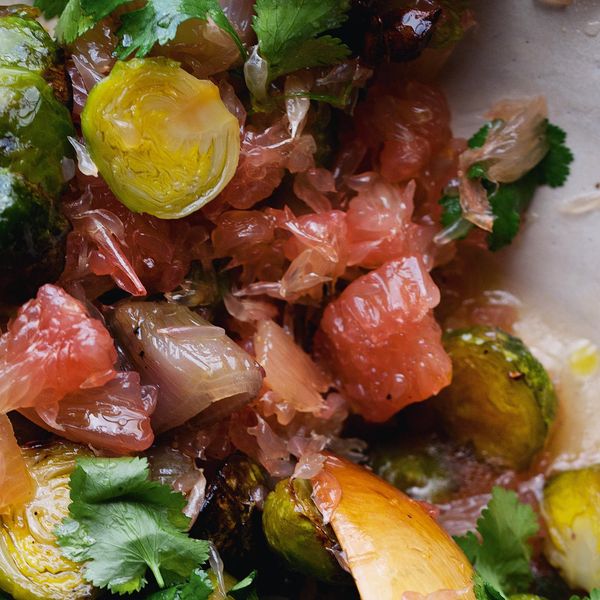 Roasted Brussels Sprouts with Pomelo and Star Anise - The 