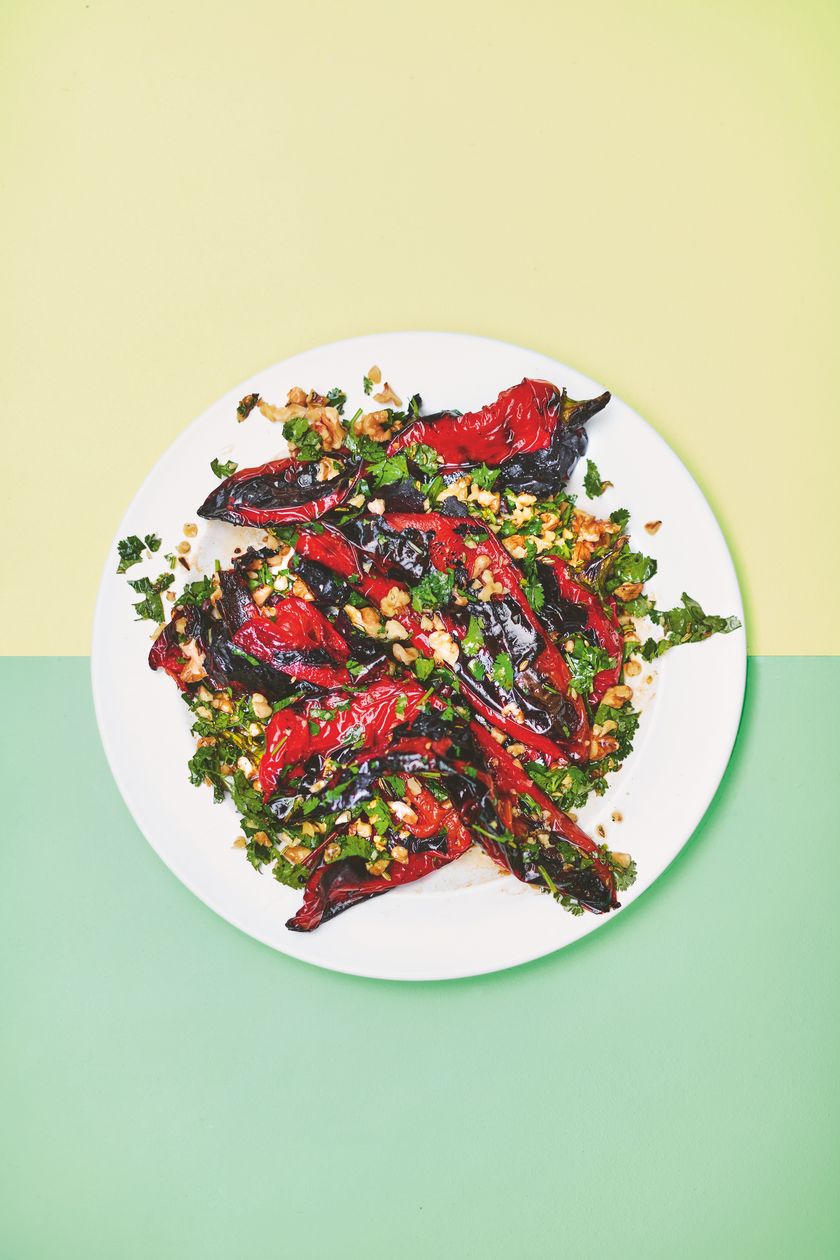 Rukmini Iyer Blackened Peppers | Easy Vegan Barbecue Recipe
