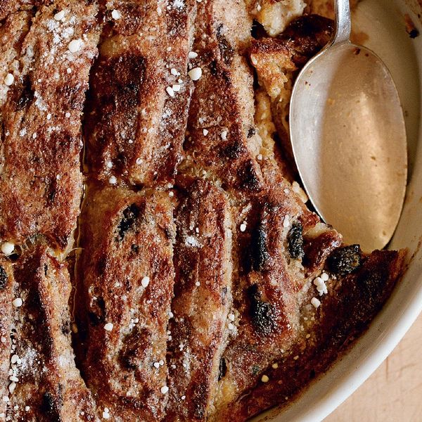 Hot Cross Bun Bread And Butter Pudding The Happy Foodie