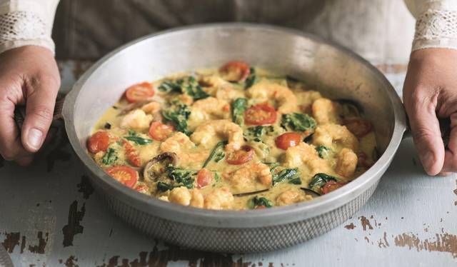 thai green curry prawns jamie oliver recipe