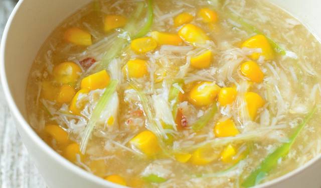 Crab And Sweetcorn Soup The Happy Foodie