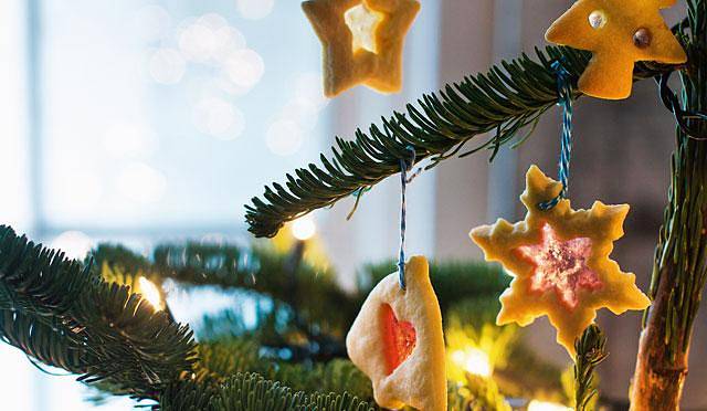 Stained Glass Christmas Tree Biscuits Recipe Great British Bake Off