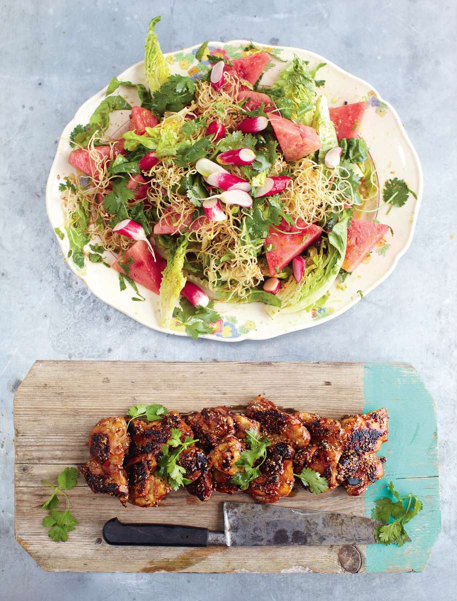 sticky chicken thighs jamie oliver