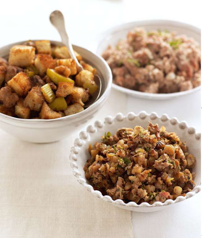 Traditional Pork Sage And Onion Stuffing The Happy Foodie