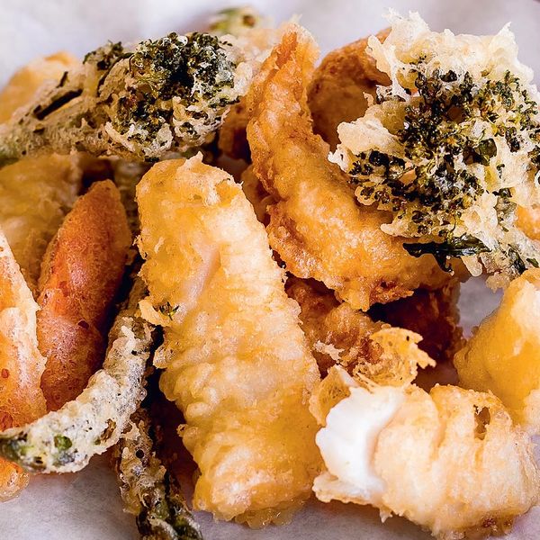 Tempura Fried Seafood And Vegetables With Ponzu Tsuyu Recipe 6172
