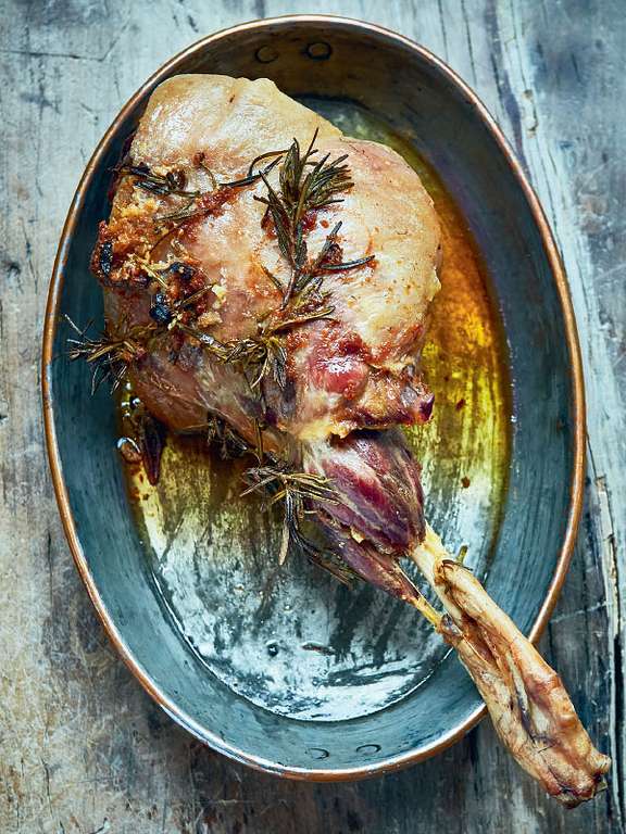 Roast Lamb with Anchovy & Rosemary Recipe | Russell Norman, Venice