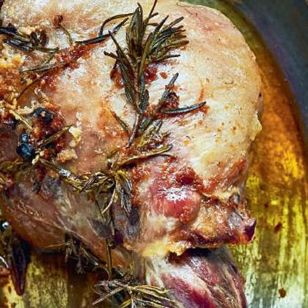 Roast Lamb with Anchovy & Rosemary Recipe | Russell Norman, Venice-image