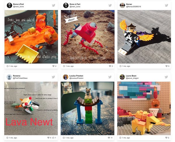 lego and the natural history museum joint user-generated content example