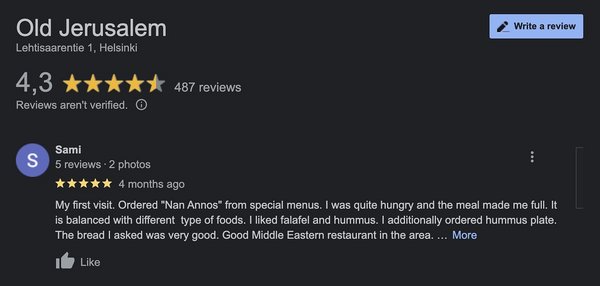 restaurants-google-reviews-example