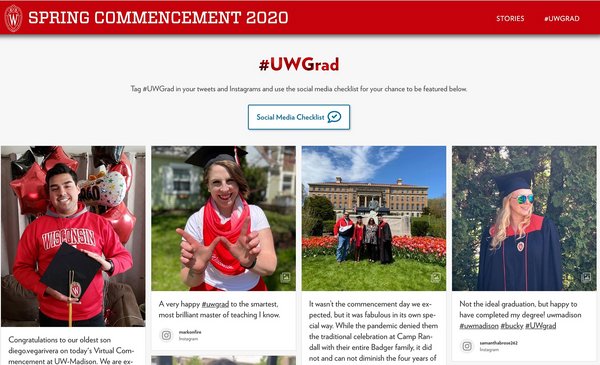 7 ejemplos geniales de campañas de contenido generado por el usuario - universidad de Wisconsin