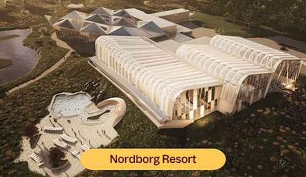 Welcome to the heart of your vacation: the Market Dome at Nordborg Resort