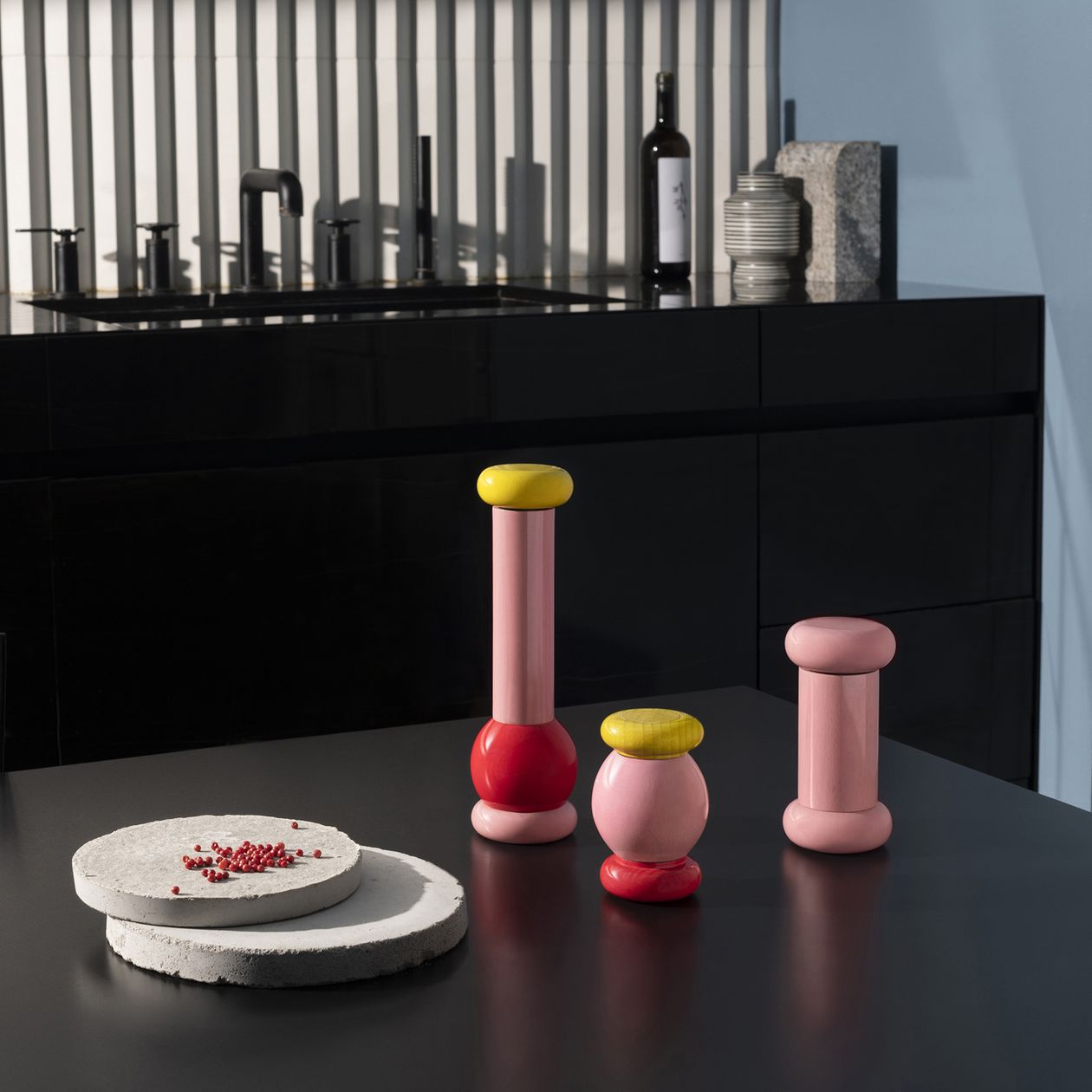 Alessi Ettore Sottsass grinder, pink