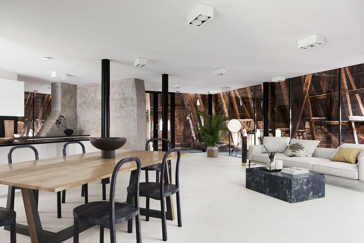 Attic apartment in Katajanokka