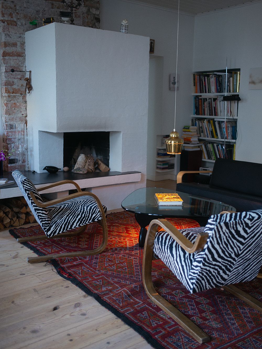 A living room with Artek classics