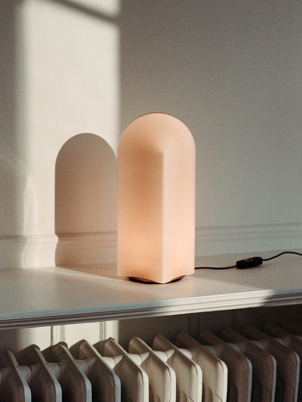 HAY Parade table lamp 160, blush pink