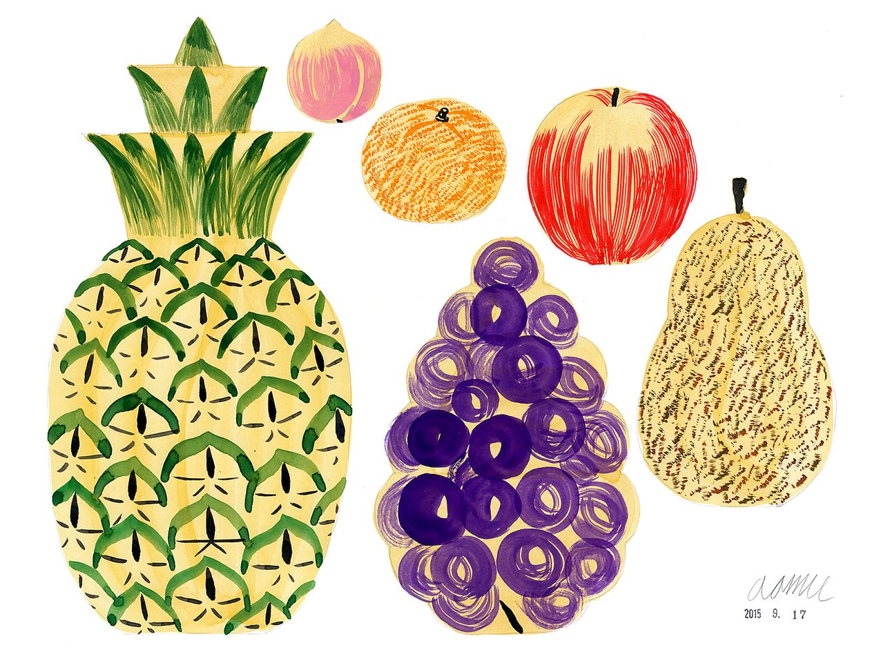 Drawing for Fruit Matryoshka