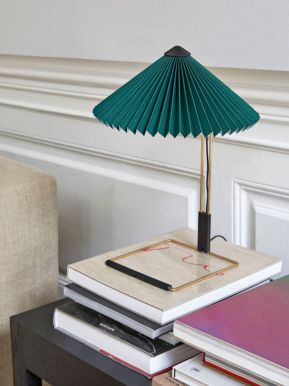 HAY  Matin table lamp, small, green