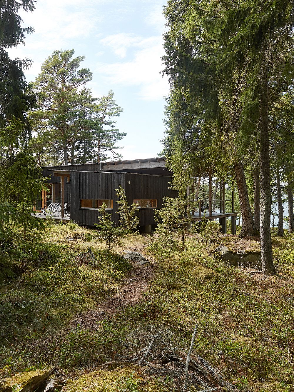 MInna Kemell-Kutvonen's summer cabin