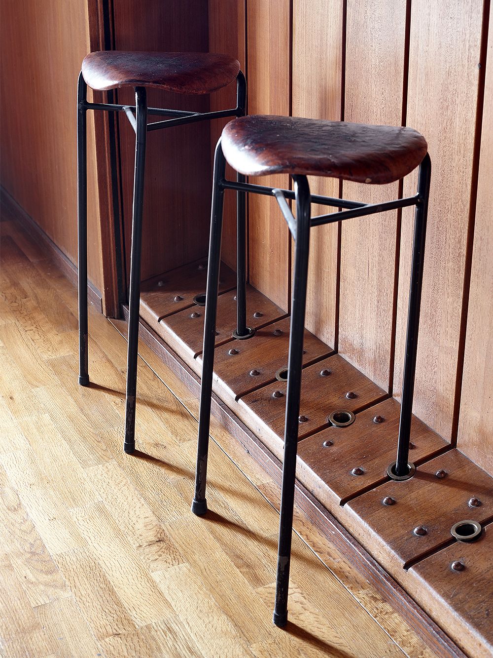 Two extra-tall version of the Lukki stools