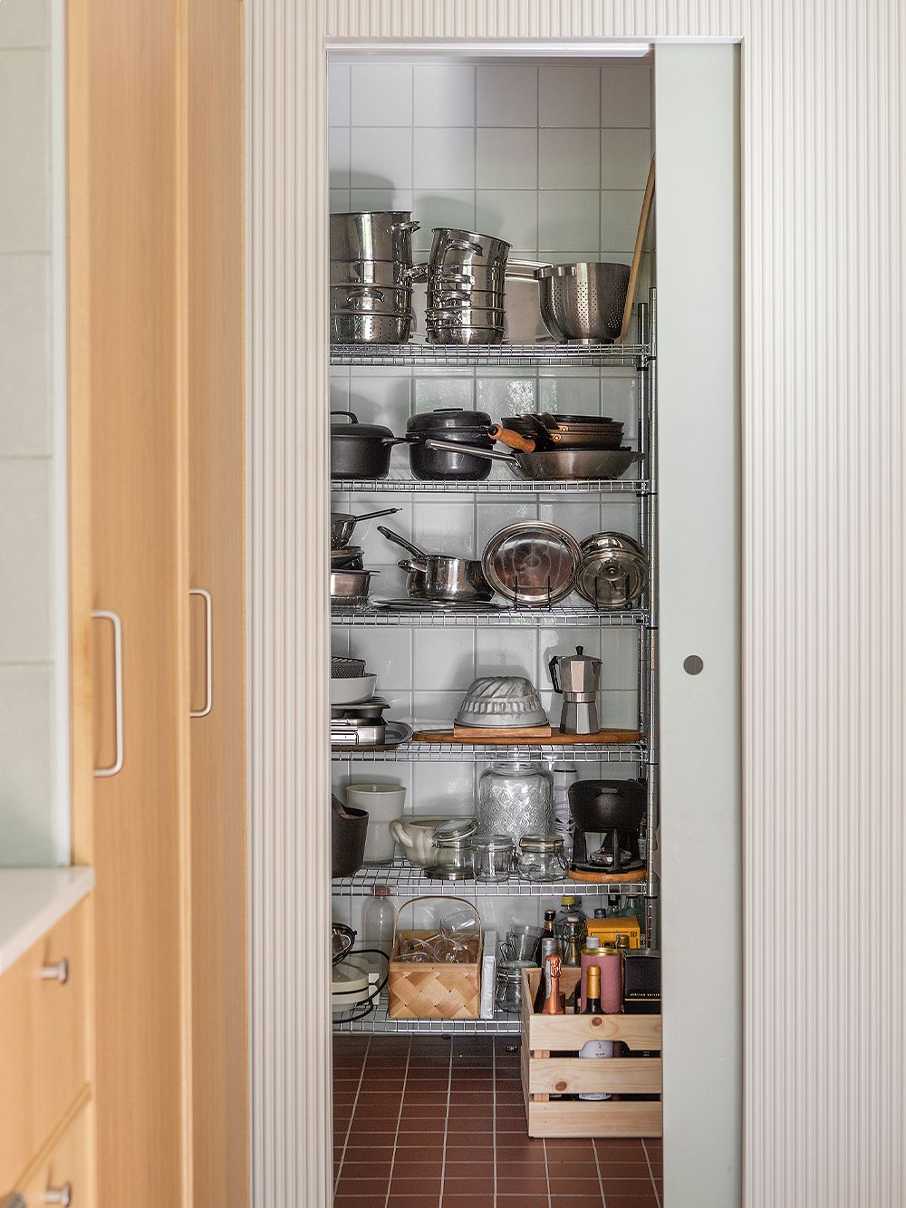 Kitchen storage | A family home in Oulu with a 15-year style guarantee