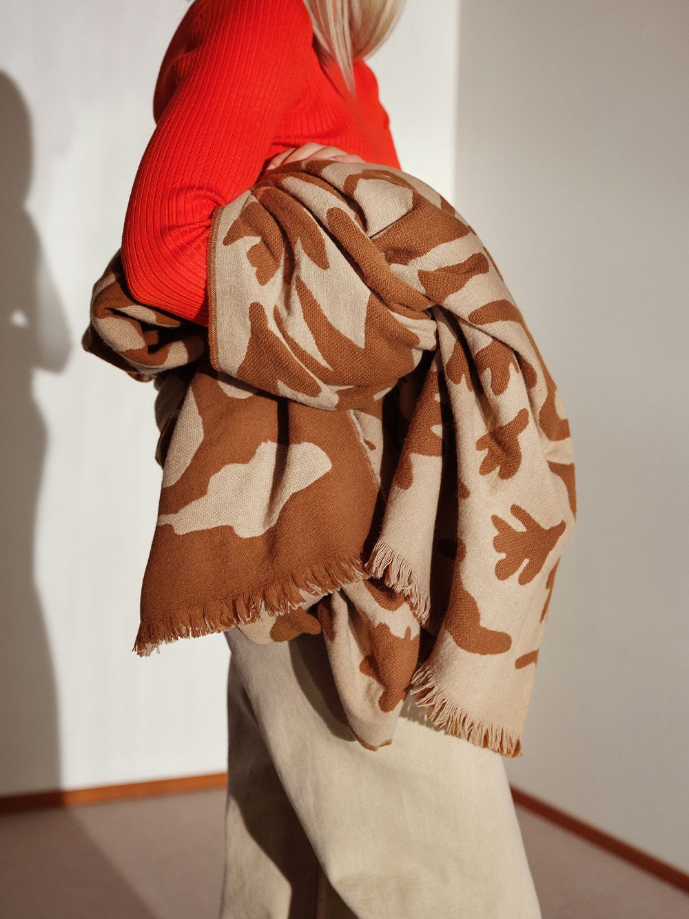 Iittala OTC Cheetah blanket, brown