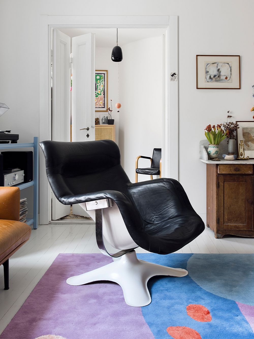 Karuselli lounge chair by Yrjö Kukkapuro