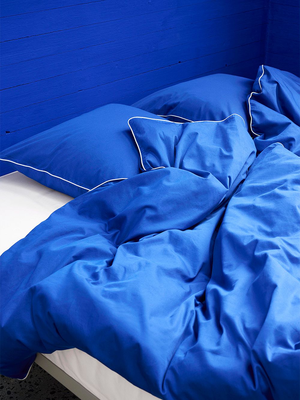HAY Outline bed linen, cobalt blue