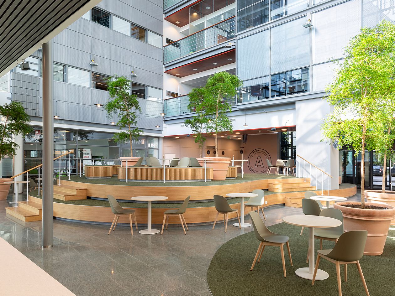Huudi remote workspace in Helsinki