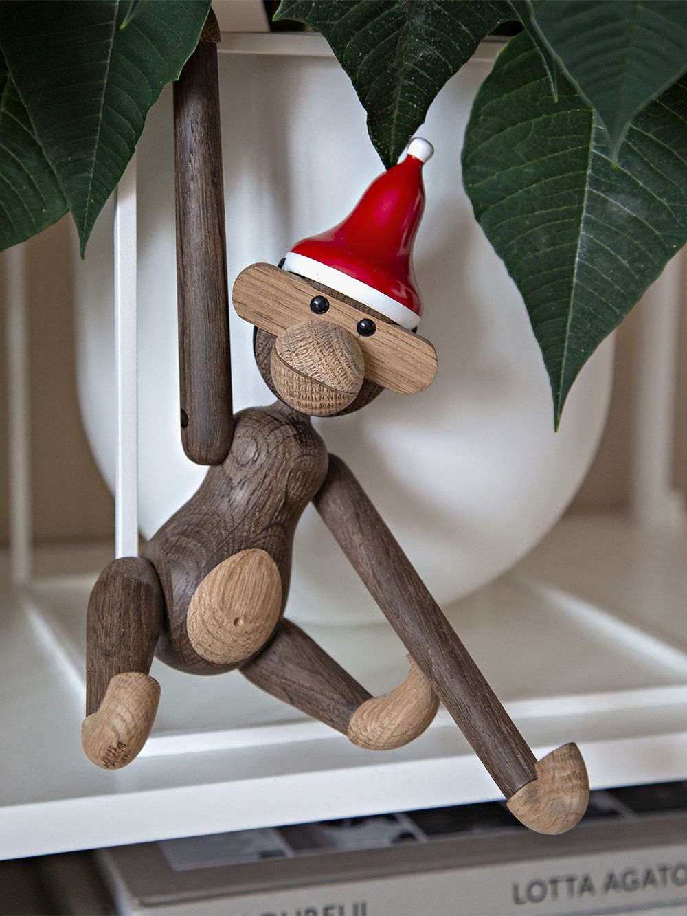 Kay Bojesen Wooden Monkey, small, smoked oak