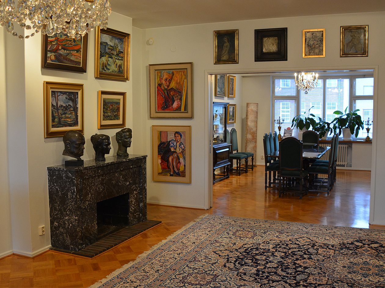 The Kirpilä Art Collection dining hall
