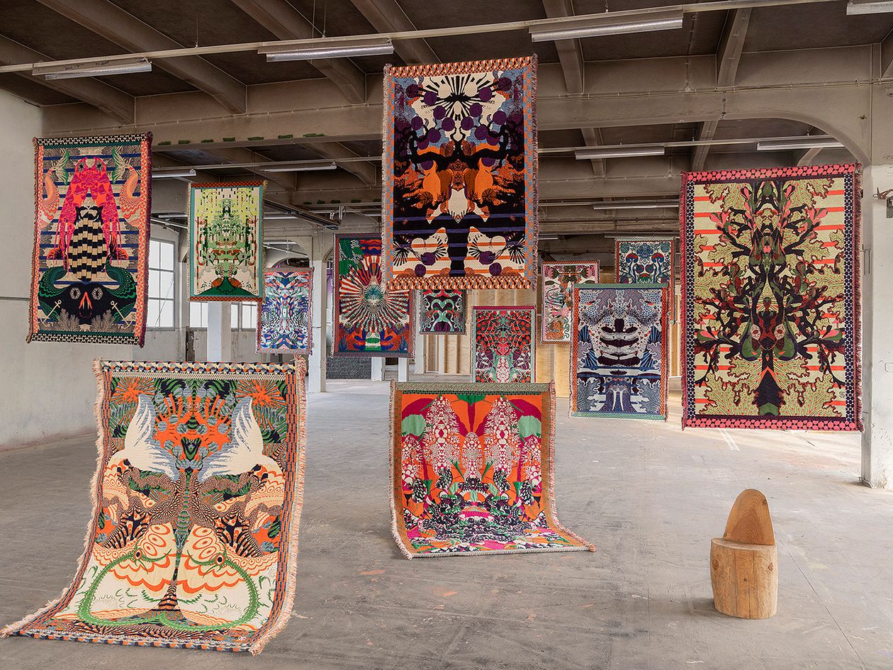 Tapestries from Kustaa Saksi’s Mythology series 