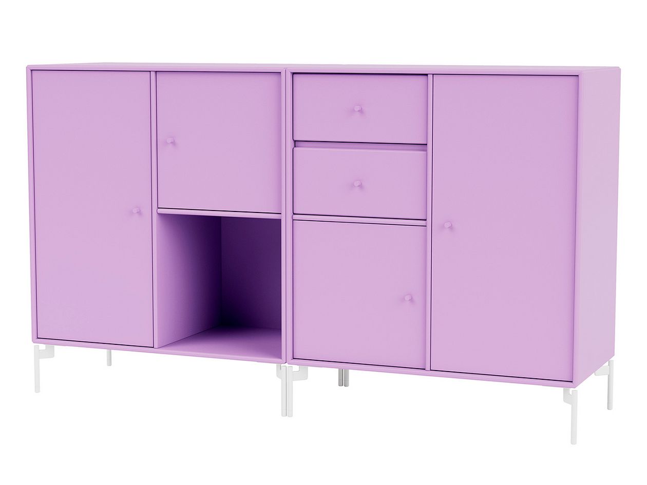 A product image of Montana's Couple sideboard in the color Iris.