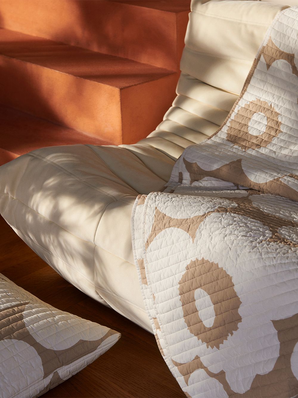 Marimekko quilted bed cover Unikko