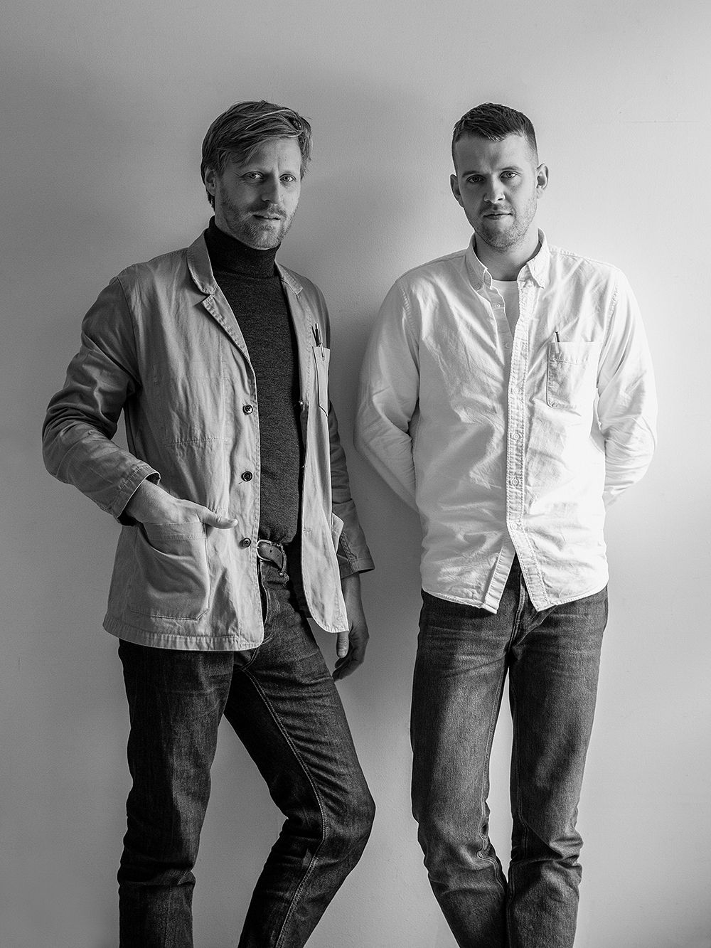 Emil Krøyer and Mads Sætter-Lassen of design studio Krøyer-Sætter-Lassen