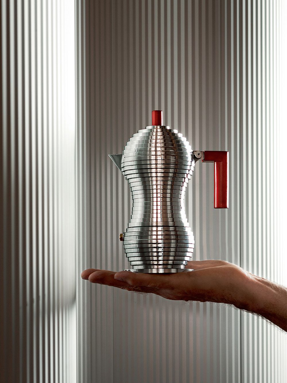 Alessi Pulcina espresso maker