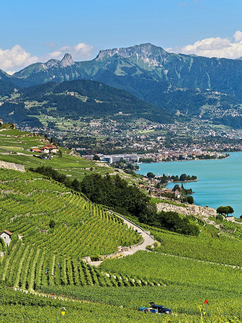 Biking trips in spectacular places: Lake Geneva, Switzerland and France